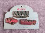 Efteling Pins - Danse Macabre & Achtbanen, Verzamelen, Ophalen of Verzenden, Nieuw, Button of Speldje