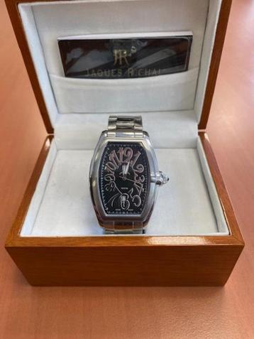 nieuw stalen heren horloge jaques richal beschikbaar voor biedingen