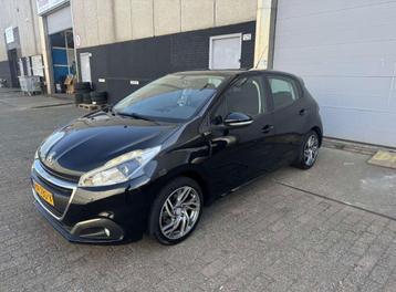 Peugeot 208 1.6 Bluehdi 55KW 5 DRS 2015 Zwart beschikbaar voor biedingen
