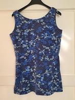 Yoga top Asquith Londen blauw wit maat M 36-38 binnen bh, Ophalen of Verzenden, Gebruikt, Overig