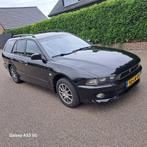 Mitsubishi Galant 2.5 V6 Wagon AUT 2003 Zwart LPG, Auto's, Mitsubishi, 65 €/maand, 1414 kg, 160 pk, Stationwagon