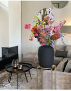 VASE THE WORLD Vaas Artic L black  32.5x45 cm Hotel Chique, Huis en Inrichting, Ophalen, Zwart, Nieuw, Glas