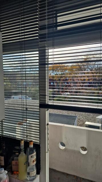 2 Zwarte lamellen te koop beschikbaar voor biedingen