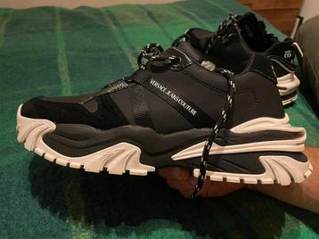 Versace Jeans Couture Sneakers Heren 42 Zwart beschikbaar voor biedingen
