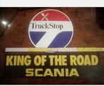 Scania  en truckstop aluminium borden, Verzenden, Scania, Overige Auto-onderdelen