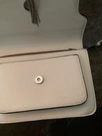 Beige handtas, Ophalen of Verzenden, Gebruikt, Wit, Handtas