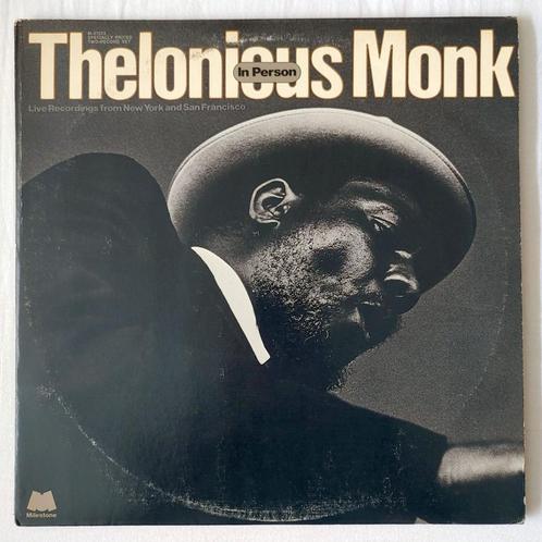 Thelonious Monk - In Person Live 2x LP, Cd's en Dvd's, Vinyl | Jazz en Blues, Gebruikt, Jazz, 1960 tot 1980, 12 inch, Ophalen of Verzenden
