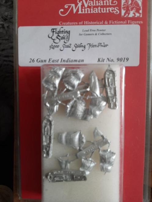 Valiant games: fighting sail 1:2000  miniatuur schepen, Hobby en Vrije tijd, Wargaming, Zo goed als nieuw, Historisch, Figuurtje(s)