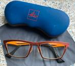 Theo Optimist Titanium Bril - Rood/Oranje, Overige merken, Gebruikt, Ophalen of Verzenden, Rood