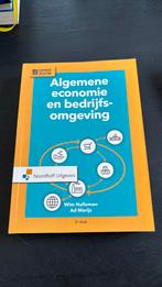 A.J. Marijs - Algemene economie en bedrijfsomgeving, A.J. Marijs; W. Hulleman, Verzenden, Zo goed als nieuw, Economie en Marketing