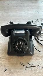 PTT telefoon bakeliet met draaischijf september 1957, Telecommunicatie, Gebruikt, Ophalen of Verzenden, Bakeliet