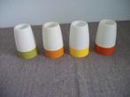 4 Tupperware Eierdopjes ( retro ), Huis en Inrichting, Keuken | Tupperware, Ophalen of Verzenden, Gebruikt, Beker of Kan