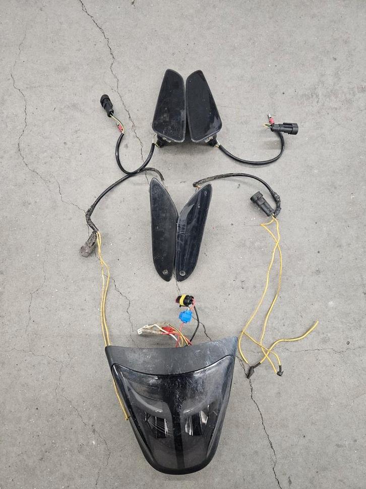 Verlichting Set LED Smoke Vespa Primavera/Sprint Gebruikt, Motoren, Tuning en Styling, Ophalen of Verzenden