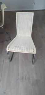 4 Tecta b20 slede eetkamerstoelen, Huis en Inrichting, Stoelen, Riet of Rotan, Vier, Design, Wit