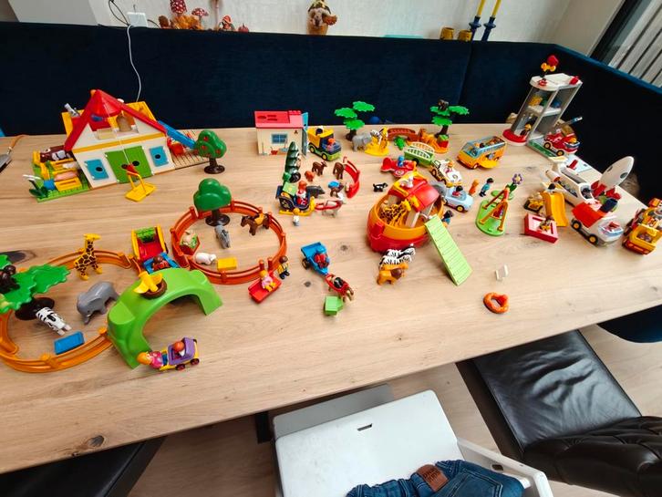 Grote Playmobil 123 Collectie - Unieke Koop!, Kinderen en Baby's, Speelgoed | Playmobil, Gebruikt, Ophalen