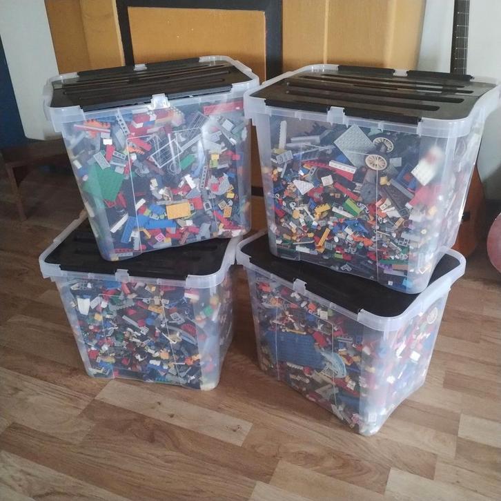 Grote collectie ongesorteerde Lego, Kinderen en Baby's, Speelgoed | Duplo en Lego, Gebruikt, Lego, Losse stenen, Ophalen