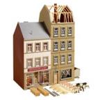 Auhagen 11463 - Stadswoningen Schmidtstraße 31/33 Nieuw, Hobby en Vrije tijd, Modeltreinen | H0, Overige merken, Gelijkstroom of Wisselstroom