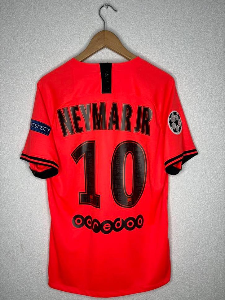 PSG Uit 2019/2020 Neymar Jr, Sport en Fitness, Voetbal, Zo goed als nieuw, Shirt, Maat L, Ophalen of Verzenden