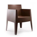 6x philippe starck driade toy stoel bruin incl kussens, Huis en Inrichting, Stoelen, Ophalen, Kunststof, Gebruikt, Bruin