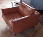 Lederen fauteuil - Be pure home - Rodeo cognac/bruin, Ophalen, Gebruikt, 75 tot 100 cm
