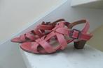 Leren sandaaltjes GABOR, Zo goed als nieuw, Rood, Sandalen of Muiltjes, Ophalen of Verzenden