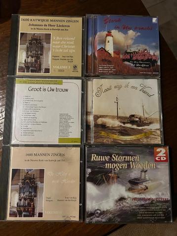Geestelijke/christelijke liederen mannenkoren - 6 CDs beschikbaar voor biedingen