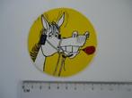 sticker oud Paard strip retro vintage roos, Verzenden, Zo goed als nieuw, Bedrijf of Vereniging