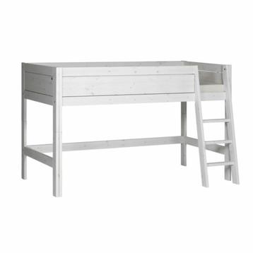 Lifetime onderstel Halfhoogslaper, schuine ladder Whitewash beschikbaar voor biedingen