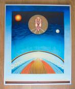 Paul Dekker.1942-2014.Zeer gedetailleerd, uniek schilderij., Antiek en Kunst, Kunst | Schilderijen | Klassiek, Ophalen