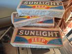Vintage oude stukken Sunlight zeep, Verzamelen, Ophalen of Verzenden, Overige typen