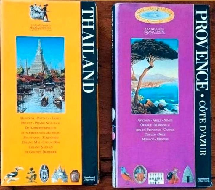Cultuurgidsen THAILAND en PROVENCE|COTE D'AZUR, Boeken, Kunst en Cultuur | Beeldend, Zo goed als nieuw, Ophalen of Verzenden