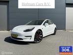 Tesla Model 3 Performance AWD Dual Motor 75 kWh Pearl White, Automaat, 27 €/maand, Zwart, Wit