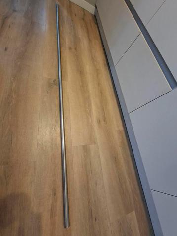 RVS Gordijnroede 237 cm beschikbaar voor biedingen