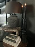 Kaarsenhouder Standaard Black & Wood, Ophalen of Verzenden, Zo goed als nieuw