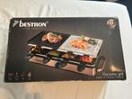 Bestron Raclette Gourmetstel, Ophalen of Verzenden, Zo goed als nieuw, 4 t/m 7 personen