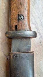 Mooie duitse ww2 K98 bayonet Asw 1943 nummergelijk, Verzamelen, Ophalen of Verzenden, Duitsland
