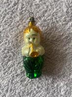 Antieke kerstbal - kindje met fluit, Ophalen of Verzenden, Gebruikt