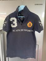 Scapa Sports polo donkerblauw maat 8 jaar, Ophalen of Verzenden, Zo goed als nieuw, Blauw