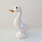 Vrolijke eend van keramiek - 19 cm, Verzamelen, Beelden en Beeldjes, Ophalen of Verzenden, Zo goed als nieuw, Dier