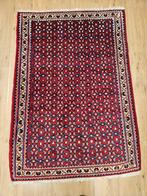 Vintage handgeknoopt perzisch tapijt hamadan 160x110, Info@SlatsAntiek.nl, Tweedehands, 100 tot 150 cm, Perzisch