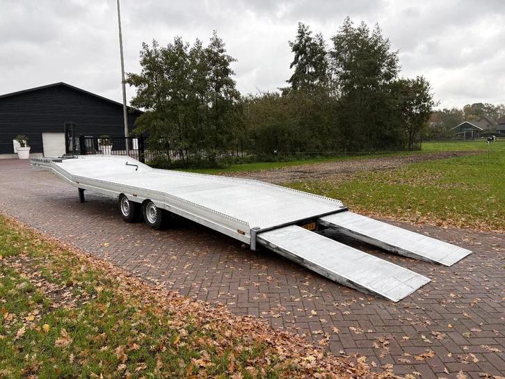 VELDHUIZEN be oplegger ambulance auto transporter 5.5 TON, Auto's, Vrachtwagens, Bedrijf, Te koop, Aanhangers en Opleggers, Overige brandstoffen