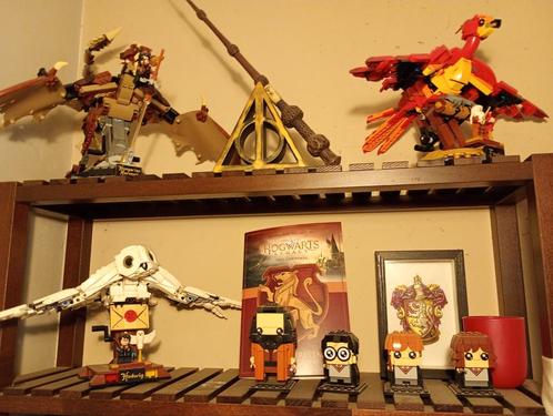 Harry Potter Lego 4 set Hedwig, horntail, Feniks, brickheadz, Kinderen en Baby's, Speelgoed | Duplo en Lego, Zo goed als nieuw