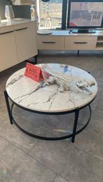 Set van 2 - Salontafel + Bijzettafel nu € 695,-, Ophalen, Minder dan 55 cm, Rond, Nieuw