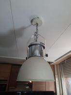Mooie witte ijzer hanglamp, Ophalen of Verzenden