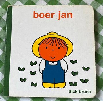 Boer Jan Dick Bruna kaft niet zo mooi vanbinnen netjes beschikbaar voor biedingen