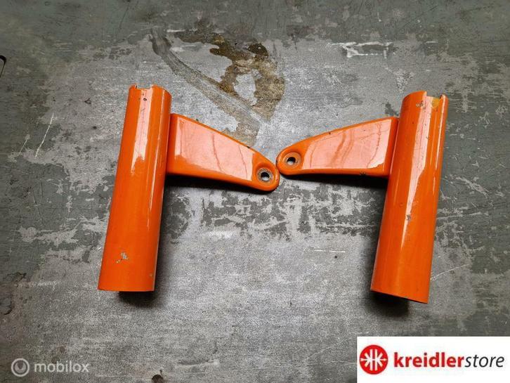 Kreidler koplamp oren met bussen nette staat, Fietsen en Brommers, Brommeronderdelen | Kreidler, Gebruikt, Ophalen of Verzenden