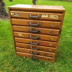 SMALL ITALIAN TYPOGRAPHY VINTAGE ORGANIZER DECOR DESIGN RARE, Verzenden