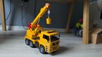 Bruder MAN kraanwagen 1:16 speelgoedauto, Kinderen en Baby's, Speelgoed | Speelgoedvoertuigen, Ophalen of Verzenden, Zo goed als nieuw