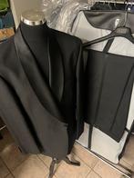 Mooie zwarte smoking, Ophalen, Zo goed als nieuw, Maat 52/54 (L), Zwart