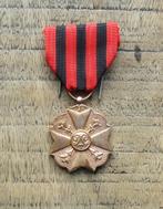 België lange dienst medaille z.j. (1867-1914), Verzamelen, Ophalen of Verzenden, Overige soorten, Overige gebieden, Lintje, Medaille of Wings